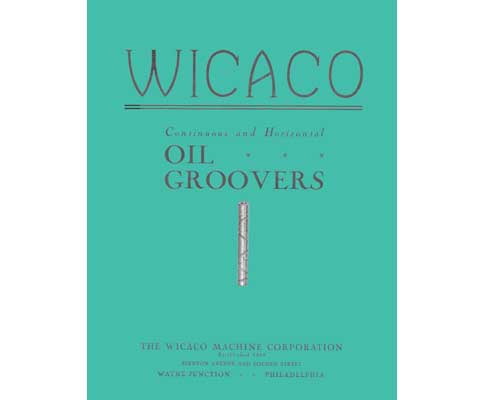 Wicaco Continuous and Horizontal Oil Groover Manual