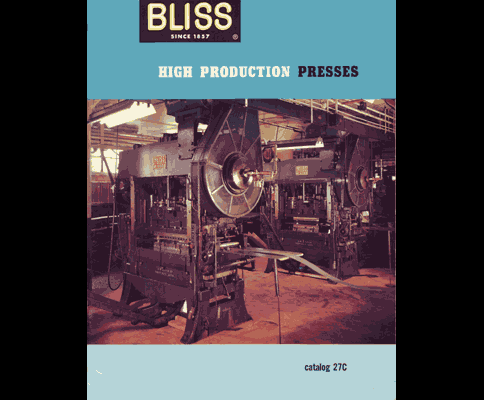 Bliss High Production Presses Sales and Specifications